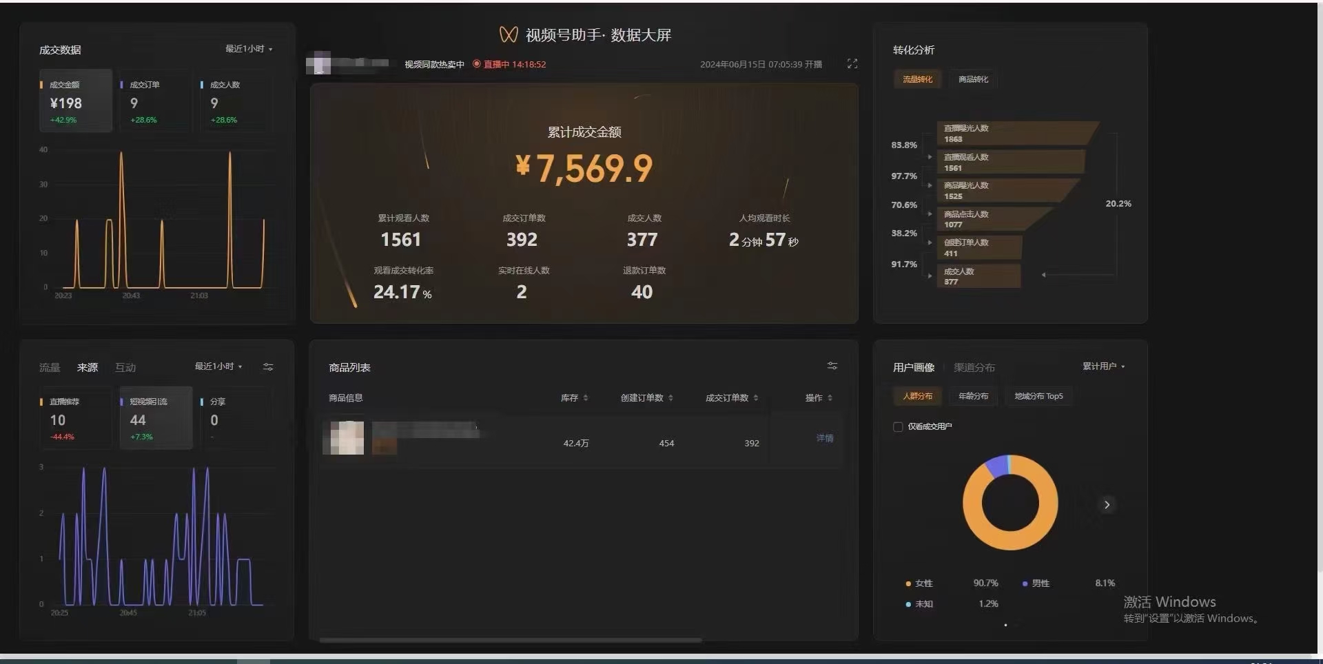 视频号无人直播不死号流玩法8.0,挂机直播不违规,单机日入500+