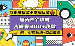 吃瓜项目之不要脸玩法(附 快手美女号引流+吃瓜渠道)