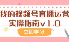 某公众号付费文章:我的视频号直播运营实操指南v1.0