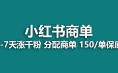 【蓝海项目】2023最强蓝海项目,小红书商单项目,没有之一!