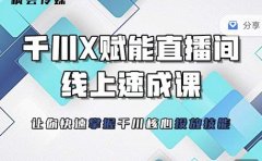 枫芸传媒-线上千川提升课，提升千川认知，提升千川投放效果