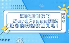 深度加速你的WordPress网站,让你的网站快如闪电!
