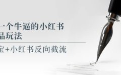 写一个牛逼的小红书单品玩法,淘宝+小红书反向截流!【某公众号付费文章】