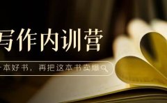 写作内训营：百万级大佬教你如何写一本好书，再把这本书卖爆