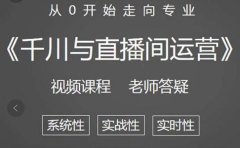 阳光·千川与直播间运营从0开始走向专业，93节完整版
