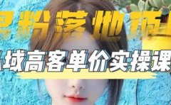 【男粉落地项目】0基础玩转男粉短视频转私域日产500+2023男粉高客单价实操