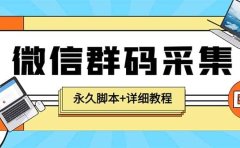 【引流必备】最新小蜜蜂微信群二维码采集脚本，支持自定义时间关键词采集