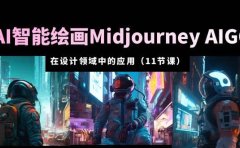 AI·智能绘画Midjourney AIGC 在设计领域中的应用 从入门到精通(11节课)