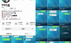 情感故事对话号教学,手机操作,吸粉能力超强的起号思路,值得学习