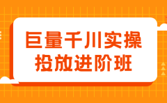 巨量千川实操投放进阶班，投放策略、方案，复盘模型和数据异常全套解决方法