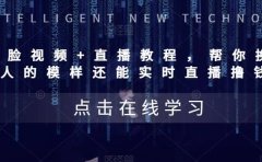 AI换脸视频+直播教程 帮你换成别人的模样还能实时直播撸钱 (教程+配套资料)