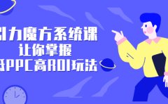 引力魔方系统课，让你掌握低PPC高ROI玩法，价值299元