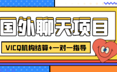 外卖收费998的国外聊天项目，打字一天3-4美元轻轻松松