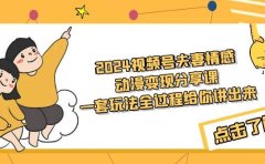 2024视频号夫妻情感动漫变现分享课 一套玩法全过程给你讲出来(教程+素材)