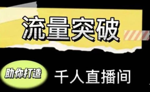 直播运营实战视频课，助你打造千人直播间（14节视频课）