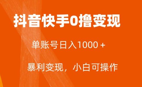 全网首发,单账号收益日入1000+,简单粗暴,保底5元一单,可批量单操作