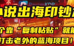 小说出海印钞术:一个靠“复制粘贴”就能降维打击老外的蓝海项目!